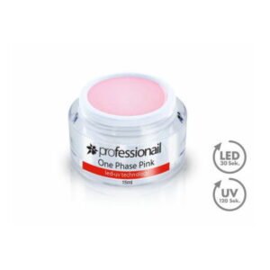 LED-UV GÉL JEDNOFÁZOVÝ ČÍRO-RUŽOVÝ 15ML PROFESSIONAIL