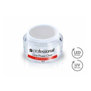 LED-UV GÉL JEDNOFÁZOVÝ ČÍRY 15ML PROFESSIONAIL™