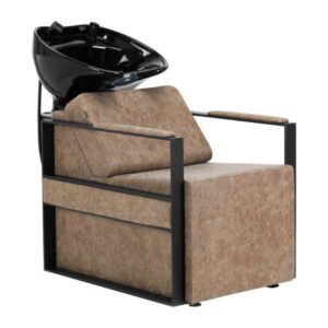 Modena Black Antique Hairdressing Wash Unit