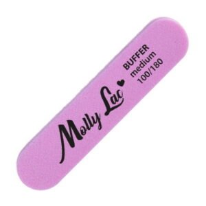 Molly Lac růžový mini buffer rovný 100/180