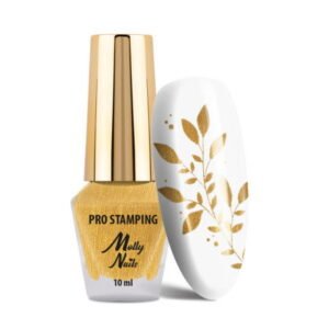 Molly razítkovací lak zlatý 04 PRO 10ml