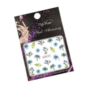 Nálepka na nehty květiny BN-871