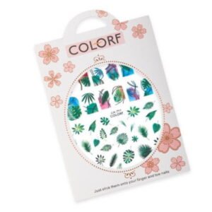 Nálepka na nehty květiny CA-711
