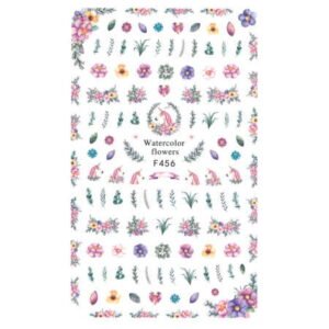 Nálepky na nechty F456