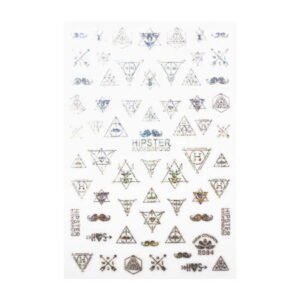 Nálepky na nechty Holo R084