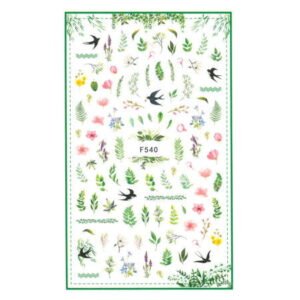 Nálepky na nehty F540
