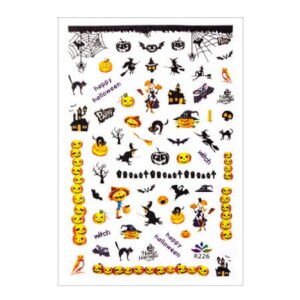 Nálepky na nehty Halloween R226