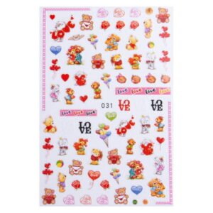 Nálepky na nehty Love 031