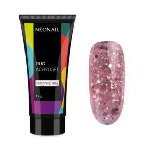 NeoNail Duo Akrylový gel Celebrate Rose 15 g