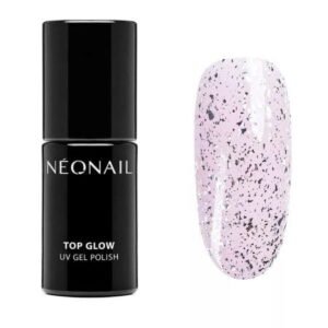 Neonail - Top Glow Silver Flakes 7,2 ml
