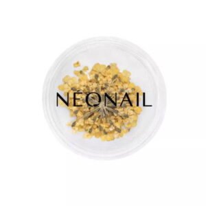 Neonové ozdoby květiny Žlutá 07