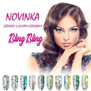 Prášok na nechty Bling Bling 1g - 09