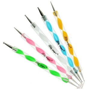 Sada zdobících per 5ks