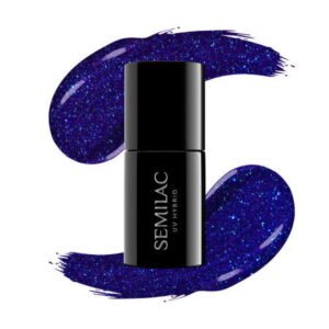 Semilac - gél lak 087 Glitter Indigo 7ml