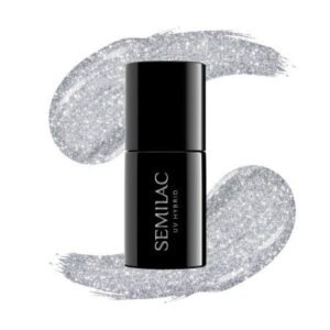 Semilac - gél lak 093 Silver Dust 7ml