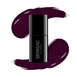 Semilac - gél lak 099  Dark Purple Wine 7ml