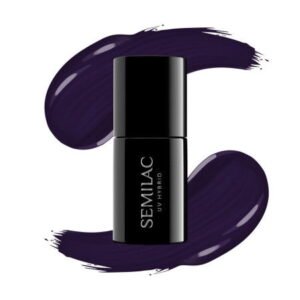 Semilac - gél lak 100 Black Purple 7ml