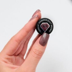 Semilac - gél lak 322 - Shimmer Dust Brown