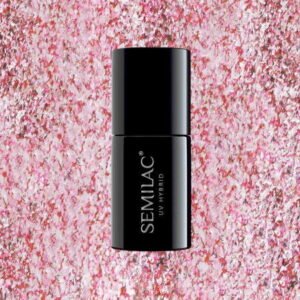 Semilac - gél lak PEACH PINK SHIMMER 295 7ml