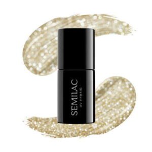 Semilac - gél lak Platinum Light Gold 260 7ml