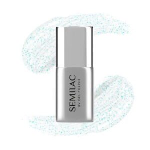 Semilac gel lak Top coat T18 Sparkling Blue 7ml