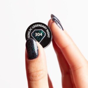 Semilac - gelový lak 304 Legendary Night 7ml