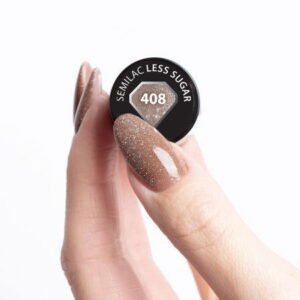 Semilac - gelový lak 408 Less Sugar 7ml