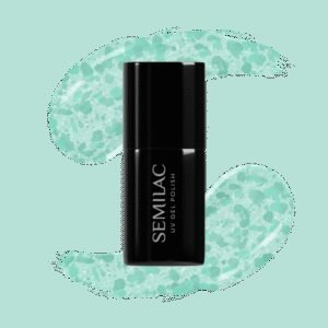 Semilac - gelový lak 495 Mint Glacier 7ml