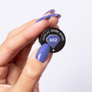 Semilac - gelový lak 602 Dark Jeans 7 ml