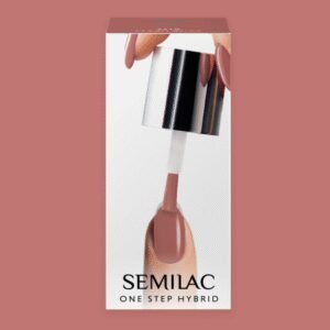 Semilac One Step gél lak S240 Peach Beige 5ml