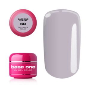 Silcare Base one barevný gel č.60 Lavender Relax 5g