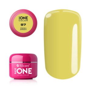 Silcare  Base one farebný uv gél  97 Fresh Green 5