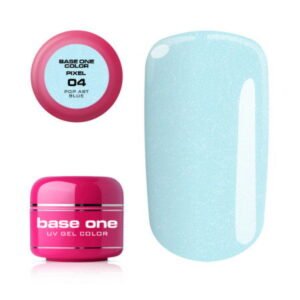 Silcare Base One Pixel UV gel 04 Pop Art Blue 5 g