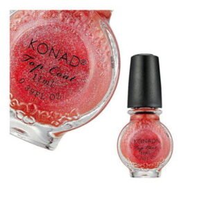 Špeciálny vrchný lak Konad Glitter Pink 11ml