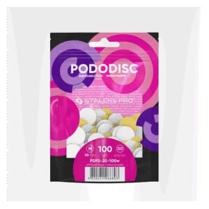 Staleks náhradní brusné kotouče 50ks velikost M zrnitost 100