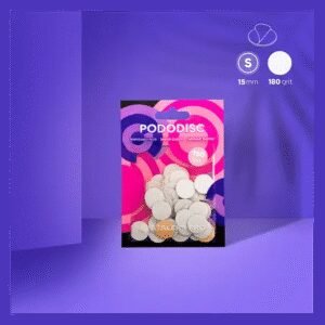 Staleks náhradní brusné kotouče 50ks velikost S zrnitost 180