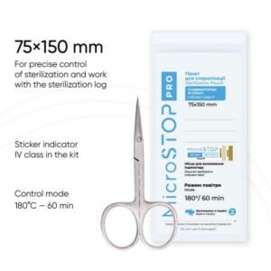 Sterilizační sáčky Microstop PRO 75x150mm