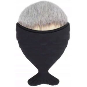 Štětec na líčení a oprašování - rybí černá matná