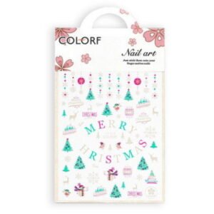 Svítící UV nálepky na nehty tenké CY-019