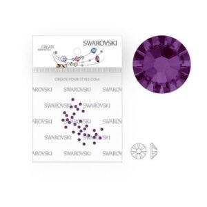 Swarovski kryštáliky SS5 Amethyst - 50 kusov