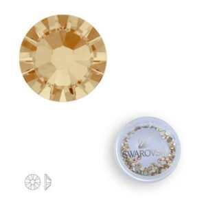 Swarovski kryštáliky SS5 Topaz - 50 kusov