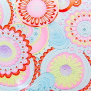 Transfér fólia retro-paisley 02 100cm