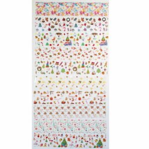 Transferové fólie č.2 vianočné motívy 10 ks