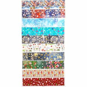 Transferové fólie č.4 vianočné motívy 10 ks