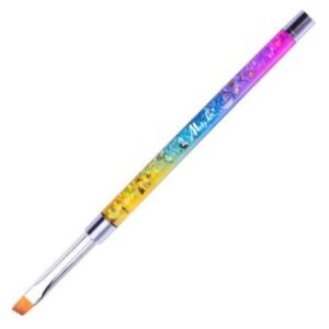 Úhlový gel a zdobicí štětec One Stroke Pro Rainbow MollyLac č. 6