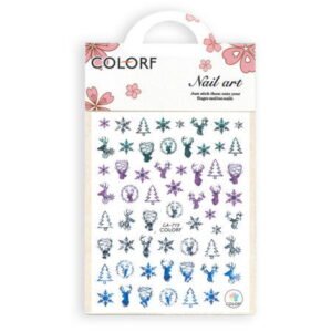 Vánoční nálepky na nehty CA-719