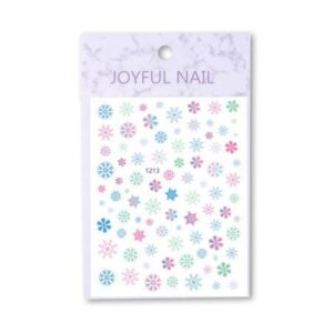 Vánoční nálepky na nehty Joyful 1213