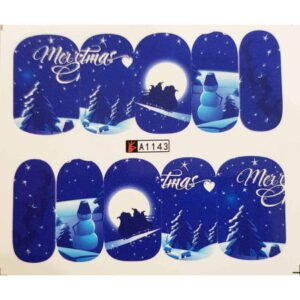 Vianočná vodolepka X-mas A1143