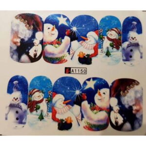 Vianočná vodolepka X-mas A1150