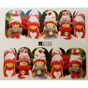 Vianočná vodolepka X-mas A1151